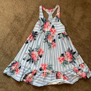 Joules Girls Racerback Floral Summer Dress